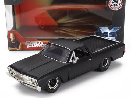 CHEVROLET | EL CAMINO PICK-UP (FF10) CUSTOM 1967 - FAST & FURIOUS | MATT BLACK