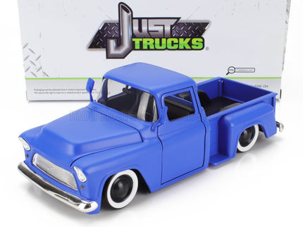CHEVROLET | PICK-UP STEPSIDE CUSTOM 1955 | MATT BLUE