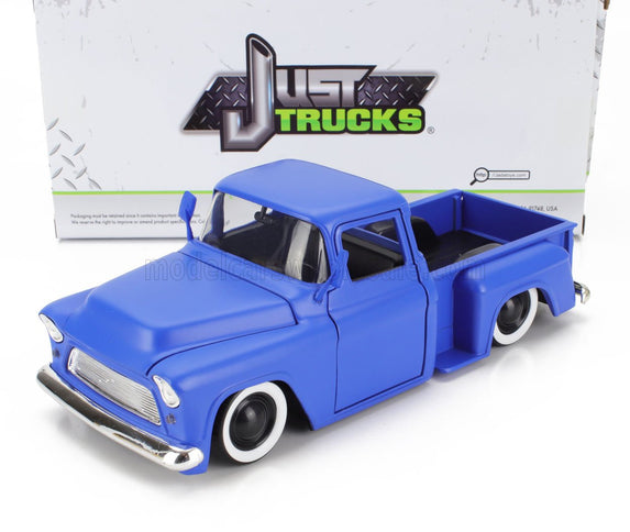 CHEVROLET | PICK-UP STEPSIDE CUSTOM 1955 | MATT BLUE