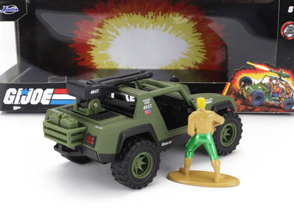 FIGURES | VAMP MILITARY JEEP WITH DUKE G.I.JOE FIGURE 2010 | MILITARY GREEN