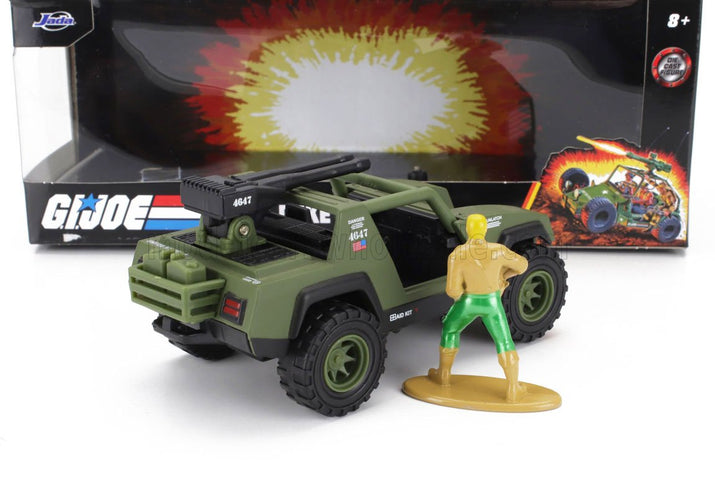 FIGURES | VAMP MILITARY JEEP WITH DUKE G.I.JOE FIGURE 2010 | MILITARY GREEN