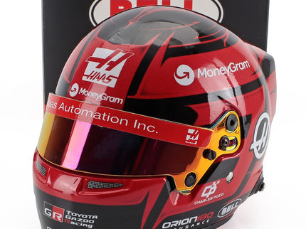 BELL HELMET | CASCO HELMET F1 ESTEBAN OCON TEAM MONEYGRAM HAAS N 31 SEASON 2025 | RED BLACK