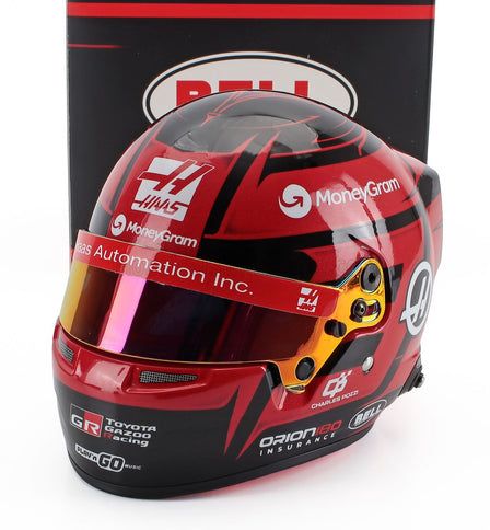 BELL HELMET | CASCO HELMET F1 ESTEBAN OCON TEAM MONEYGRAM HAAS N 31 SEASON 2025 | RED BLACK