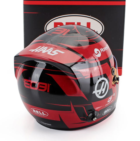 BELL HELMET | CASCO HELMET F1 ESTEBAN OCON TEAM MONEYGRAM HAAS N 31 SEASON 2025 | RED BLACK
