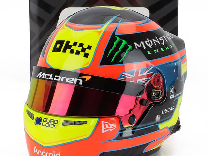Bell Helmet Helma F1 Oscar Piastri Team Mclaren N°81 Sezóna 2025 1:2 Mini Helmet rôzne farby