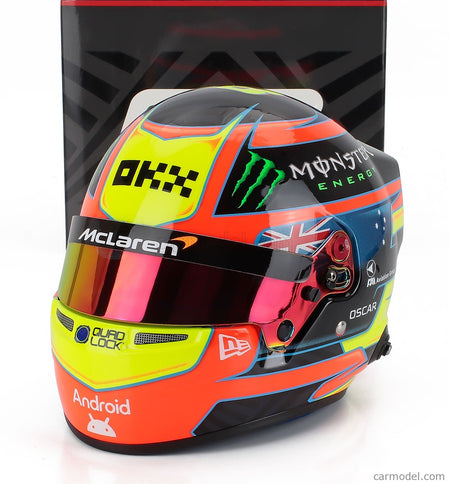 Bell Helmet Helma F1 Oscar Piastri Team Mclaren N°81 Sezóna 2025 1:2 Mini Helmet rôzne farby