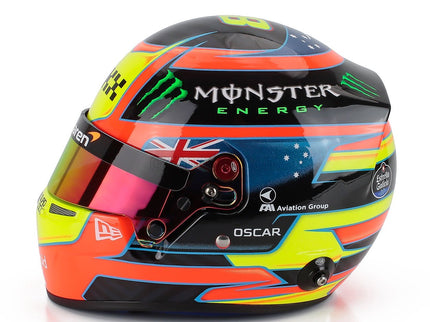 Bell Helmet Helma F1 Oscar Piastri Team Mclaren N°81 Sezóna 2025 1:2 Mini Helmet rôzne farby