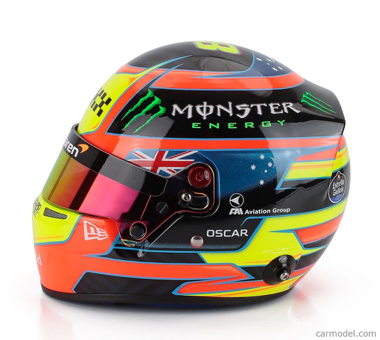 Bell Helmet Helma F1 Oscar Piastri Team Mclaren N°81 Sezóna 2025 1:2 Mini Helmet rôzne farby