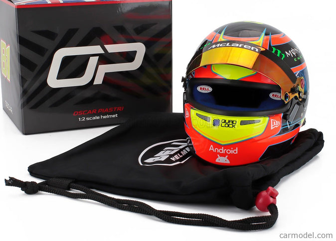 Bell Helmet Helma F1 Oscar Piastri Team Mclaren N°81 Sezóna 2025 1:2 Mini Helmet rôzne farby