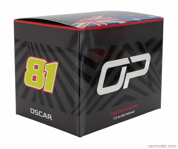 Bell Helmet Helma F1 Oscar Piastri Team Mclaren N°81 Sezóna 2025 1:2 Mini Helmet rôzne farby