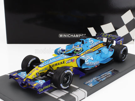 RENAULT | F1  R26 TEAM MILD SEVEN RENAULT F1 N 2 3rd CHINA GP 2006 GIANCARLO FISICHELLA | LIGHT BLUE YELLOW