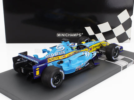RENAULT | F1  R26 TEAM MILD SEVEN RENAULT F1 N 2 3rd CHINA GP 2006 GIANCARLO FISICHELLA | LIGHT BLUE YELLOW