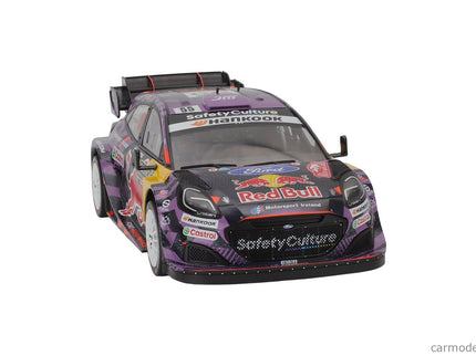 Ford Puma RALLY1 Team Ford M-Sport N°55 Rally Montecarlo 2025 Joshua Mcerlean - Eoin Treacy 1:18 IXO Models modrá žltá červená