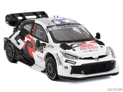 Toyota Yaris GR Hybrid RALLY1 Team Toyota Gazoo Racing WRT2 N°5 Rally Montecarlo 2025 Sami Pajari - Marko Salminen 1:43 IXO Models biela čierna červená