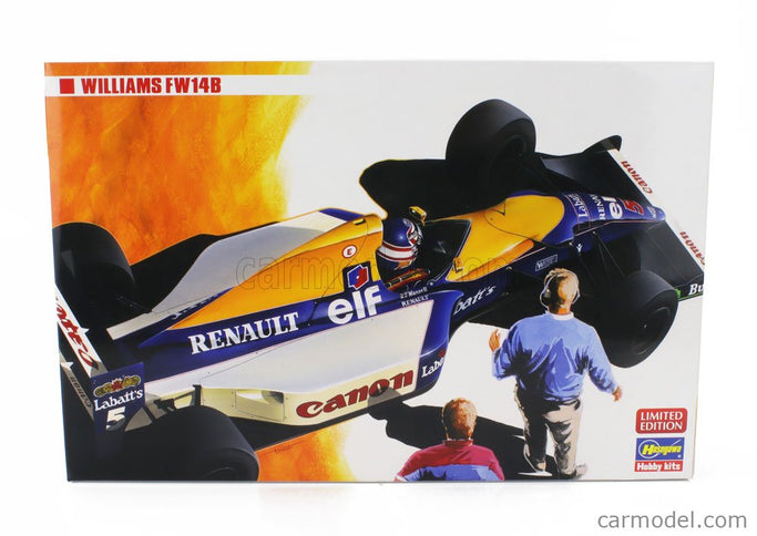 Williams F1 FW14B Renault N°5 Majster Sveta Sezóna 1992 Nigel Mansell 1:24 Hasegawa /