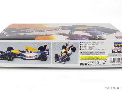 Williams F1 FW14B Renault N°5 Majster Sveta Sezóna 1992 Nigel Mansell 1:24 Hasegawa /