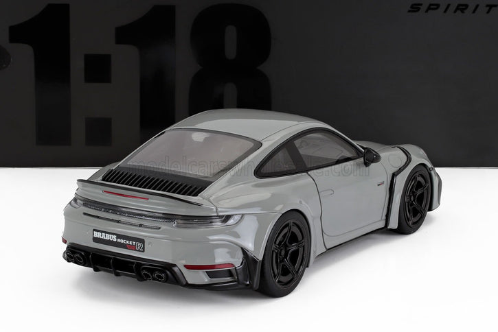 PORSCHE | 911 992 COUPE BRABUS 900 ROCKET-R 2023 | NARDO GREY