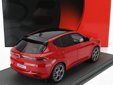 ALFA ROMEO | TONALE TRIBUTO BLACK ROOF 2023 - CON VETRINA - WITH SHOWCASE | ROSSO ALFA - RED