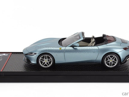 Ferrari Roma Spider Open 2020 1:43 BBR Models bledomodrá Trevi - svetlomodrá metalická