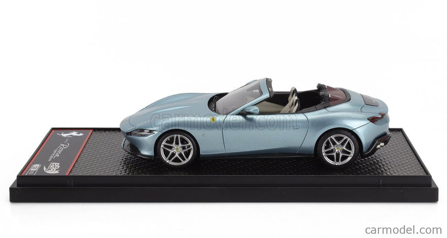 Ferrari Roma Spider Open 2020 1:43 BBR Models bledomodrá Trevi - svetlomodrá metalická