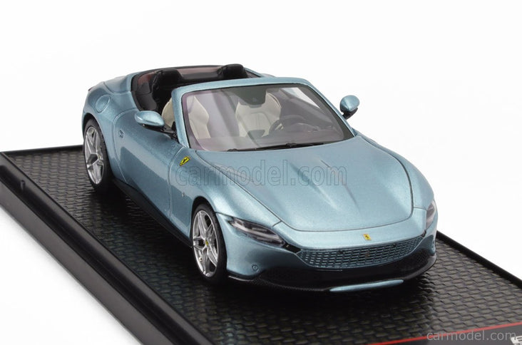 Ferrari Roma Spider Open 2020 1:43 BBR Models bledomodrá Trevi - svetlomodrá metalická