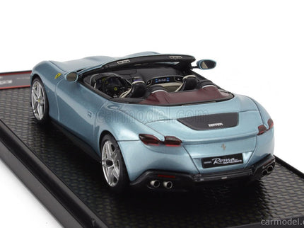 Ferrari Roma Spider Open 2020 1:43 BBR Models bledomodrá Trevi - svetlomodrá metalická