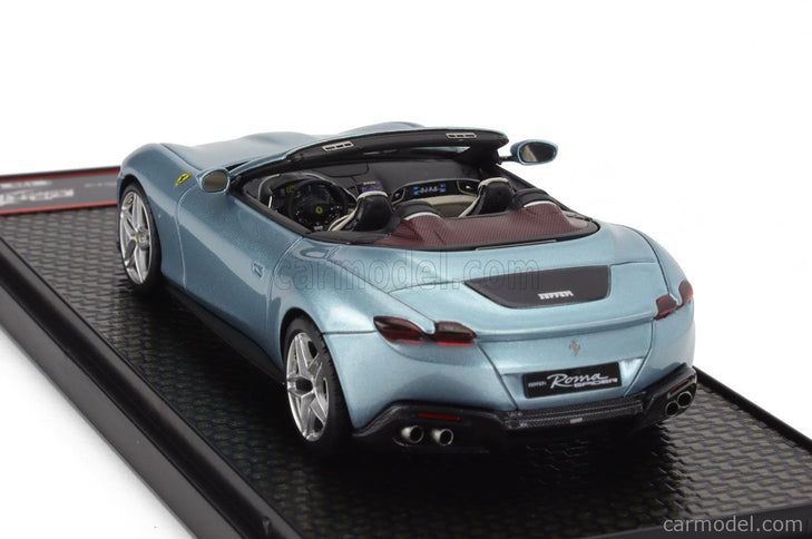 Ferrari Roma Spider Open 2020 1:43 BBR Models bledomodrá Trevi - svetlomodrá metalická