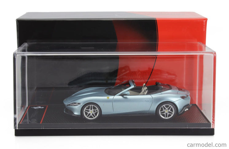 Ferrari Roma Spider Open 2020 1:43 BBR Models bledomodrá Trevi - svetlomodrá metalická
