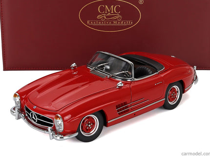 Mercedes Benz 300SL Roadster Spider Open (W198) 1954 1:18 CMC červená