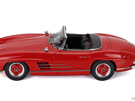 Mercedes Benz 300SL Roadster Spider Open (W198) 1954 1:18 CMC červená
