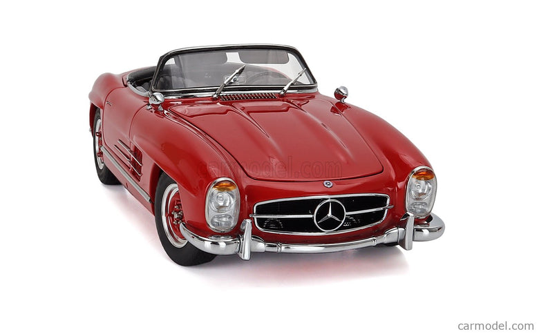 Mercedes Benz 300SL Roadster Spider Open (W198) 1954 1:18 CMC červená