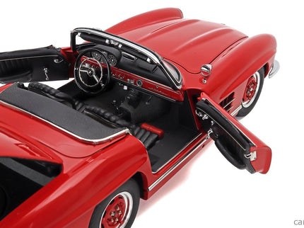 Mercedes Benz 300SL Roadster Spider Open (W198) 1954 1:18 CMC červená