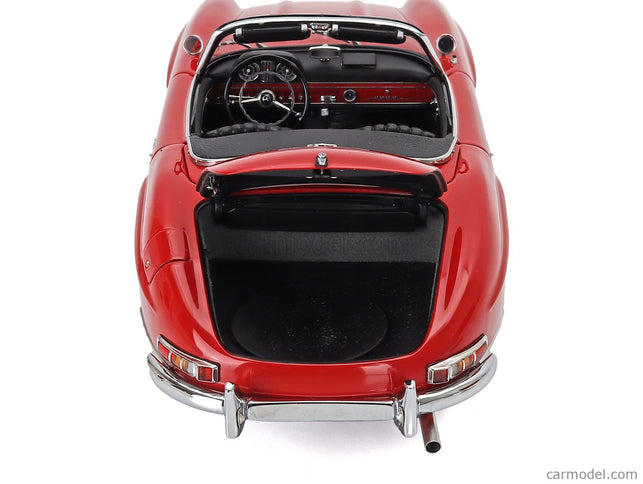 Mercedes Benz 300SL Roadster Spider Open (W198) 1954 1:18 CMC červená