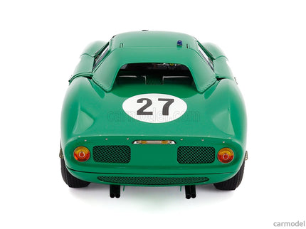 Ferrari 250LM 3.3L V12 Team David Piper Racing N°27 24h Daytona 1966 David Piper - Richard Attwood 1:18 CMC zelená