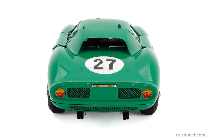 Ferrari 250LM 3.3L V12 Team David Piper Racing N°27 24h Daytona 1966 David Piper - Richard Attwood 1:18 CMC zelená