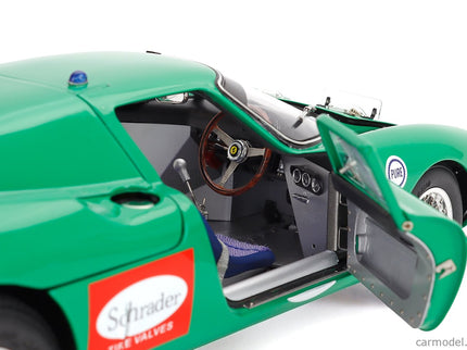 Ferrari 250LM 3.3L V12 Team David Piper Racing N°27 24h Daytona 1966 David Piper - Richard Attwood 1:18 CMC zelená