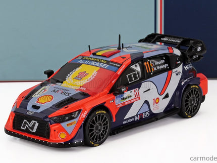 Hyundai i20 N RALLY1 Team Shell Mobis Wrt N°11 Rally Japan 2024 Thierry Neuville - Martijn Wydaeghe 1:43 IXO Models rôzne farby