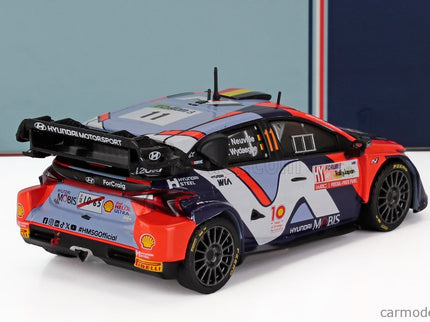 Hyundai i20 N RALLY1 Team Shell Mobis Wrt N°11 Rally Japan 2024 Thierry Neuville - Martijn Wydaeghe 1:43 IXO Models rôzne farby