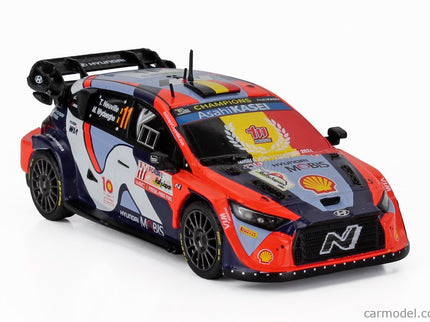 Hyundai i20 N RALLY1 Team Shell Mobis Wrt N°11 Rally Japan 2024 Thierry Neuville - Martijn Wydaeghe 1:43 IXO Models rôzne farby