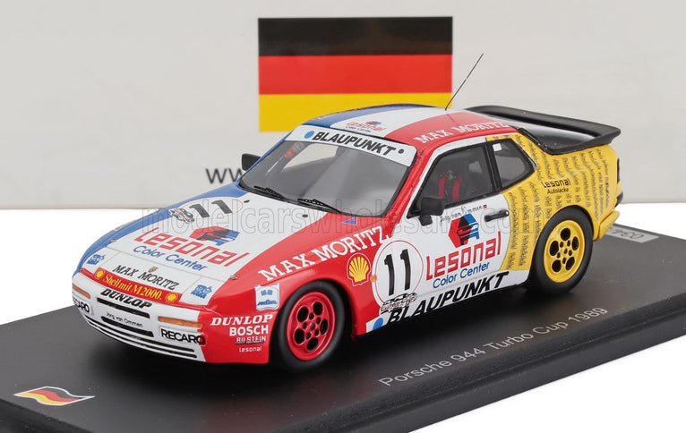 PORSCHE | 944 TURBO CUP N 11 PORSCHE TURBO CUP 1989 JORG VAN OMMEN | WHITE RED BLUE