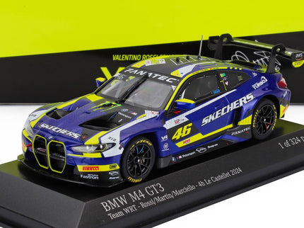 BMW | 4-SERIES M4 GT3 TEAM WRT N 46 4h LE CASTELLET 2024 VALENTINO ROSSI - MAXIME MARTIN - RAFFAELE MARCIELLO | BLUE YELLOW BLACK