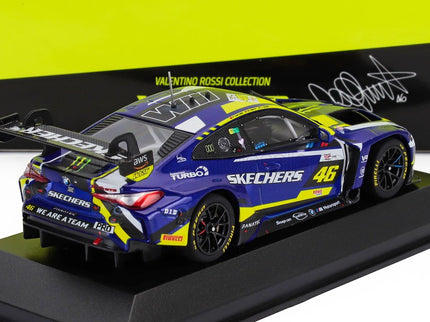 BMW | 4-SERIES M4 GT3 TEAM WRT N 46 4h LE CASTELLET 2024 VALENTINO ROSSI - MAXIME MARTIN - RAFFAELE MARCIELLO | BLUE YELLOW BLACK