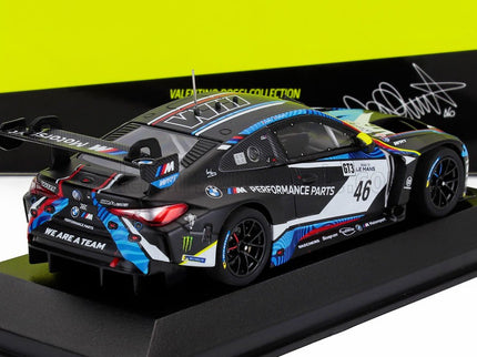 BMW | 4-SERIES M4 GT3 TEAM WRT N 46 WINNER GT3 CLASS RACE 2 ROAD TO LE MANS 2023 - VALENTINO ROSSI - JEROME POLICAND | MATT BLACK BLUE WHITE