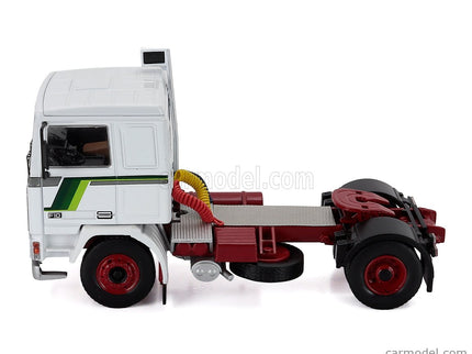 Volvo F10 Ťahač 2-ASSI 1983 1:43 IXO Models biela zelená červená