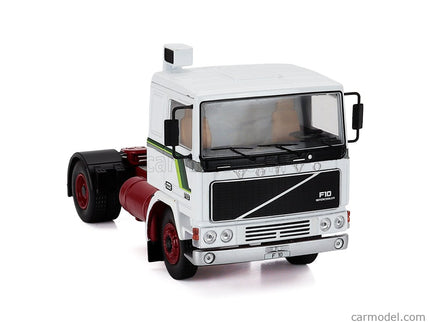Volvo F10 Ťahač 2-ASSI 1983 1:43 IXO Models biela zelená červená