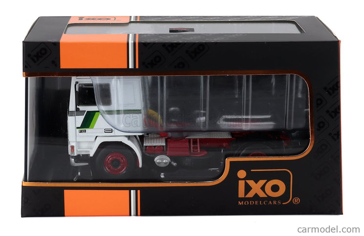 Volvo F10 Ťahač 2-ASSI 1983 1:43 IXO Models biela zelená červená