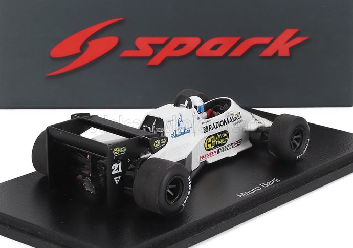 SPIRIT | F1  101 N 21 DAN MARINO GP 1984 MAURO BALDI | WHITE BLACK