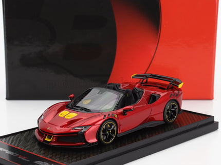 FERRARI | SF90 XX STRADALE SPIDER 2024 | ROSSO PORTOFINO - RED MET YELLOW BLACK