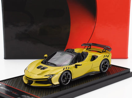 FERRARI | SF90 XX STRADALE SPIDER 2024 | GIALLO MONTECARLO - YELLOW MET BLACK
