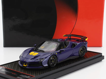FERRARI | SF90 XX STRADALE SPIDER 2024 | BLU ELETTRICO - BLUE YELLOW BLACK